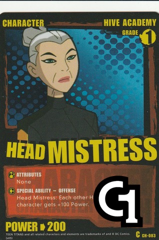 Head Mistress - Foil